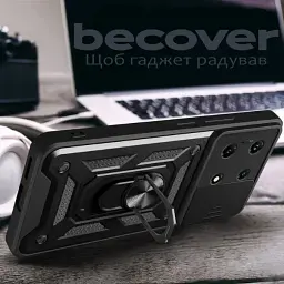 Панель BeCover Military для Infinix Note 30 NFC (X6833B) Black (711000) - мініатюра 3