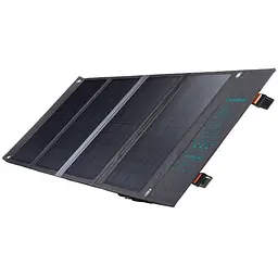 Портативна сонячна зарядна станція Choetech 36W black - мініатюра 2