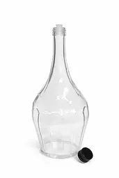 Пляшка EverGlass 2000 мл з металевою кришкою і дозатором - мініатюра 2