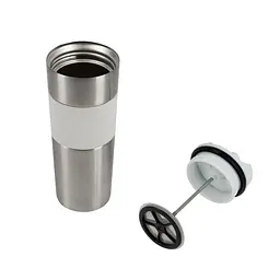 Термокружка Bergner Coffee & tea lovers 460 мл (BG-37789-WH) - мініатюра 2