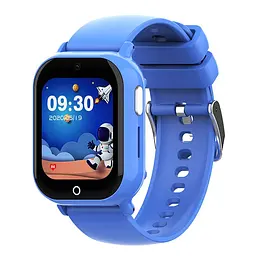 Дитячий смарт годинник Lemfo M05 4G з GPS трекером, відеодзвінками, SIM-картою, камерою, прослуховуванням, кнопкою SOS та геозоною для дітей Синій