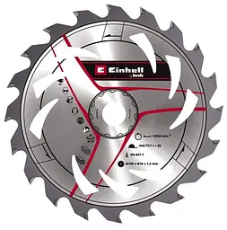 Диск пильний TCT KWB до циркулярної пили 150х16мм 20 зубців Einhell hoz0013929