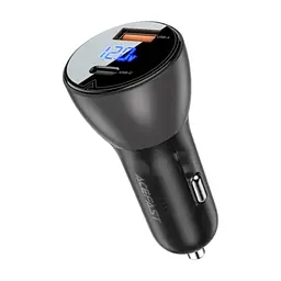 Зарядний пристрій Acefast 2xUSB 63W (USB-C + USB-A) B6 with digital display (6974316280972) - мініатюра 7