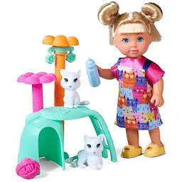 Лялька Simba Toys Еві Розваги для котиків з аксесуарами (5733997)