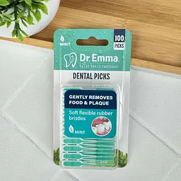 Зубочистки Dr. Emma Dental Picks з кейсом, 100 шт