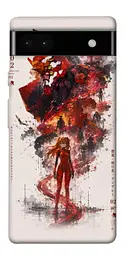 TPU чехол Demsky Red eclipse для Google Pixel 6a