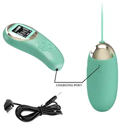 Віброяйце PRETTY LOVE Mina-10 vibration functions 9 speed levels, Wireless remote control PRETTY LOVE BI-014362W-LED-1 98597 - мініатюра 5