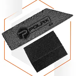 Губка шліфувальна P40 Polax кутова 110х90х25 мм (54-225) - мініатюра 5