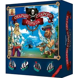 Настільна гра Bombat Game Скарби старого пірата 800033 військові ігри