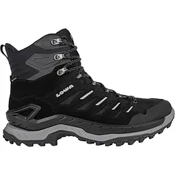 Черевики чоловічі Lowa Innovo GTX Mid 44 Чорний-Сірий - мініатюра 2