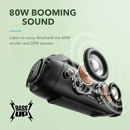 Портативна акустика Anker SoundCore Motion Boom Plus (A3129011) бездротова - мініатюра 7