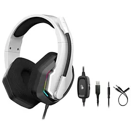 Гарнітура ігрова Bloody G260p (White) - мініатюра 4