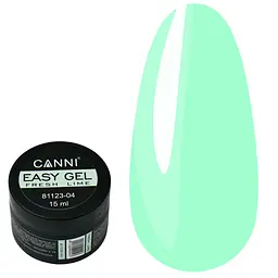 Гель для нарощування Canni Easy gel 04 Fresh Lime 15 мл - мініатюра 2