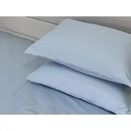 Наволочка Ecotton Pearl Blue сатин 50х70 см 2 шт. блакитна (24735) - мініатюра 2