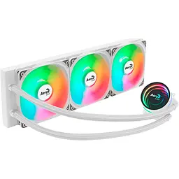 Система водяного охолодження Aerocool Oasis L360 White (ACLA-OA36117.21) [143335]