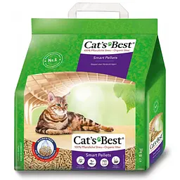 Наповнювач для котячого туалету Cat’s Best Smart Pellets дерев'яний 10 л/5 кг (арт.JRS300088)