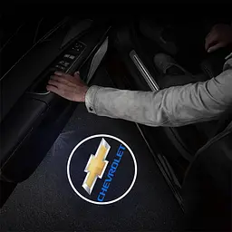 Картридж-вставка логотипу Chevrolet на двері 1 шт. - мініатюра 4