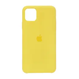 Чехол-накладка силиконовый противоударный для Apple iPhone 11 Pro Max, панель с защитой всего корпуса, софт-тач, canary yellow, ArmorStandart (ARM56910)