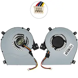 Вентилятор для ноутбука ASUS X451CA X451MA X551CA X551MA F551MA (13NB0331P11011) (Кулер)