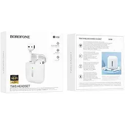 Навушники Borofone Joy True Wireless BT Headset BW38 чорні - мініатюра 9