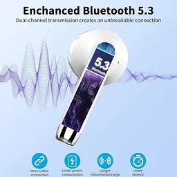Бездротові навушники Drsaec J55 Bluetooth 5.3 - мініатюра 4