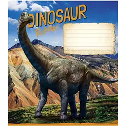 Зошит загальний Школярик Jurassic world у лінію 18 аркушів 25 шт. (018-3310L) - мініатюра 2