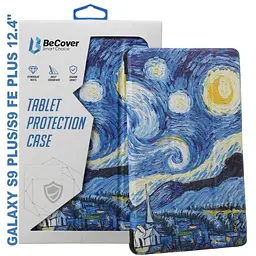 Чохол до планшета BeCover Smart Case Samsung Tab S9 Plus (SM-X810/SM-X816)/S9 FE Plus (SM-X610/SM-X616) 12.4" Night (710379) - мініатюра 5