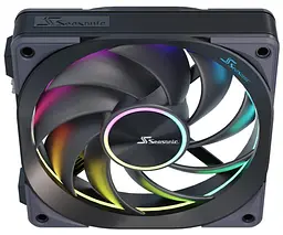 Комплект вентиляторів Seasonic MagFlow ARGB 120 3 in 1 (MAGFLOW-ARGB-3) Black - мініатюра 6