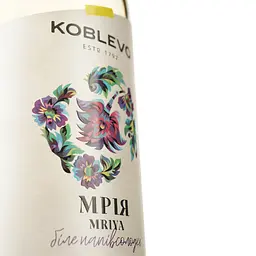Вино Koblevo Bordeaux Мрія біле напівсолодке 1.5 л - мініатюра 3