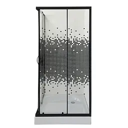 Душова кабіна BRAVO NER 90B.Mosaic - мініатюра 6