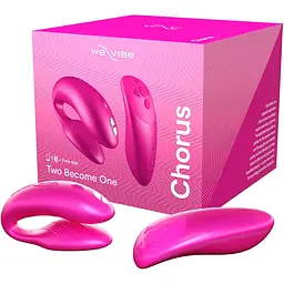 Смарт-вібратор для пар We-Vibe Chorus Cosmic Pink - мініатюра 8