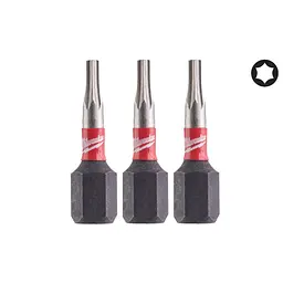 Біта SHOCKWAVE MILWAUKEE, TX8, 25мм, (3шт)