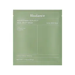 Маска для обличчя Biodance Refreshing Sea Kelp Real Deep Mask 34 г (8809937361473)