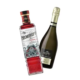 Коктейль Wild Cranberry Spritz (набір інгредієнтів) х8 на основі Nemiroff - мініатюра 2