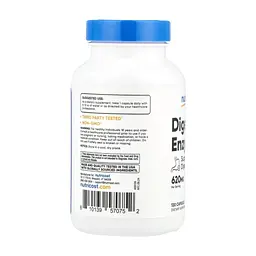 Вітамінно-мінеральний комплекс Nutricost Травні ферменти, 620 мг, Digestive Enzymes, 120 капсул (NCS57075) - мініатюра 4