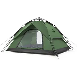 Намет чотиримісний автоматичний Naturehike (NH21ZP008), Темно-зелений