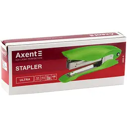 Степлер канцелярський Axent Ultra №10/5, 12 аркушів рожевий (4802-10-A) - мініатюра 3