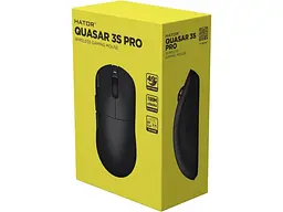 Миша Hator Quasar 3S PRO бездротовий black (HTM745) - мініатюра 8