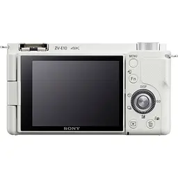 Бездзеркальний фотоапарат Sony ZV-E10 Body White (ILCZVE10W.CEC) [106903] - мініатюра 4