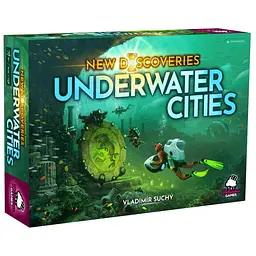 Настільна гра Rio Grande Games Підводні міста: Нові відкриття (Underwater Cities: New Discoveries) (англ.)