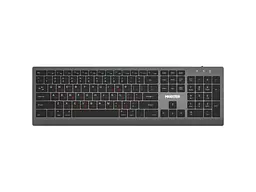 Клавіатура Maxxter KBW-01G-UA Wireless Grey/Black