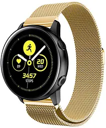 Ремінець Міланська Петля 20 mm Gear S3/S2 (Gold)