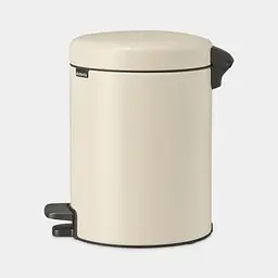 Бак для сміття Brabantia NewIcon, з педаллю, 5 л, бежевий (149900) - мініатюра 2
