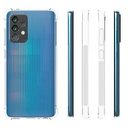 Панель BeCover Anti-Shock для Samsung Galaxy A52 SM-A525 Clear (706071) - мініатюра 4