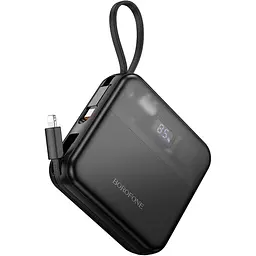 Зовнішній акумулятор Borofone BJ64 Distinct 10000mAh 22.5W Black [123615] - мініатюра 3