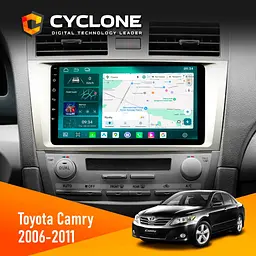 Штатна магнітола Toyota Camry 40 2006-2011 AMP Cyclone C9-013 4x64 DSP 4G Cyclone (НФ-00007466)