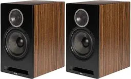 Акустична система ELAC Debut Reference Bookshelf Speakers DBR62 Wood Black (1шт) (32400)