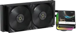 Водяне охолодження OCYPUS Sigma L24 Pro Black (SIGMA-L24-BK2ANWL00P-GL)