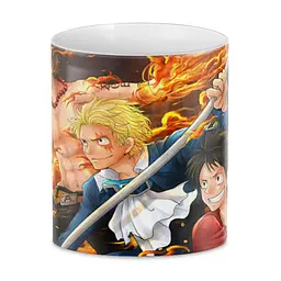 Кружка GeekLand Великий куш One Piece Сабо, Ейс і Луффі OP.02.017 - мініатюра 2