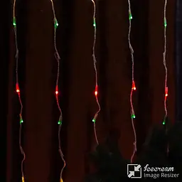 Гірлянда Водоспад 270 LED 3*3 метри, мультиколор - мініатюра 9